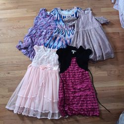 5 For $12 Girl Dresses  Size 10/12