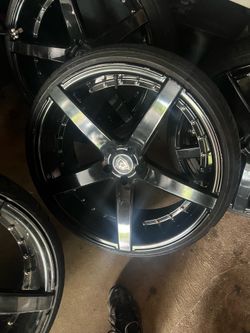 22 inch rims lex