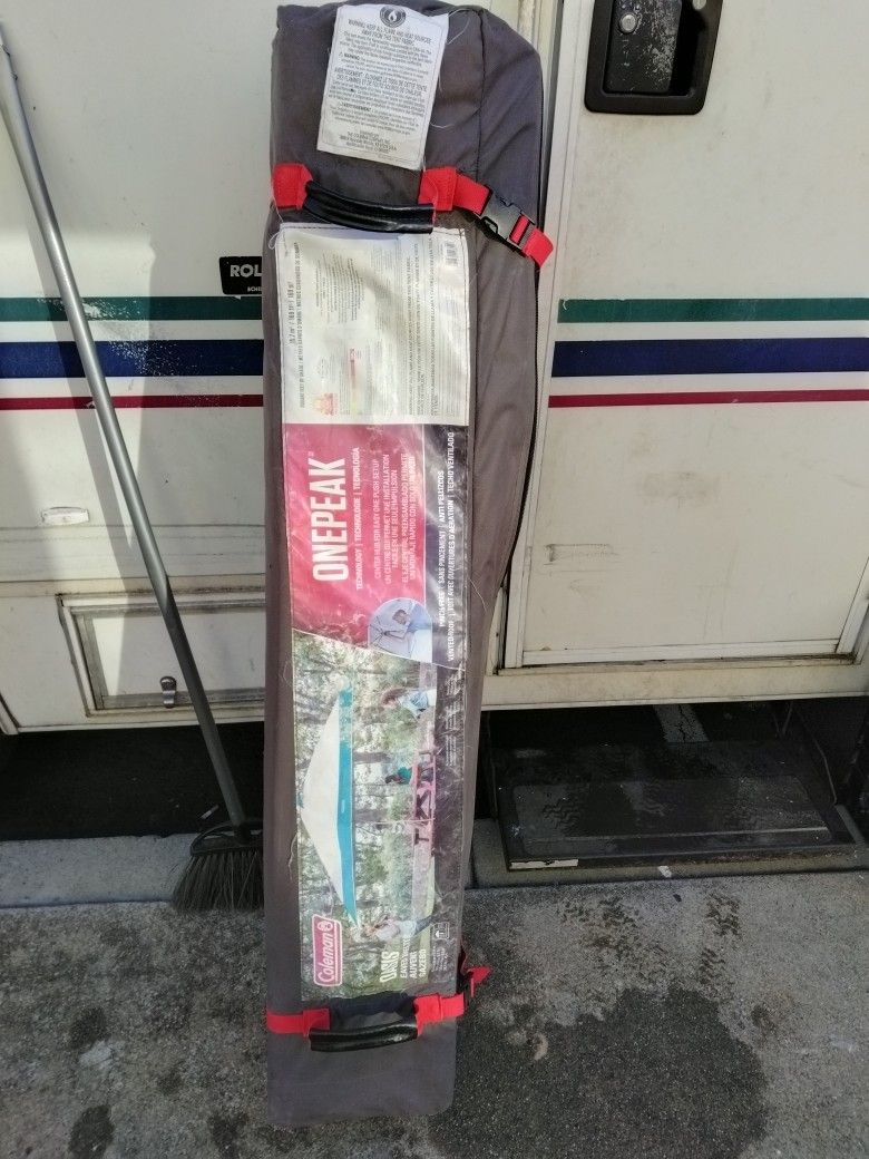 Canopy Coleman OnePeak 1-Push Setup