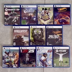 PS5 Video Games Bundle