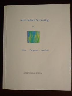 Intermediate Accounting 16th edition International Edition. Kieso, Weygandt, Warfield