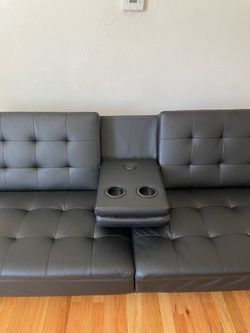 Black couch