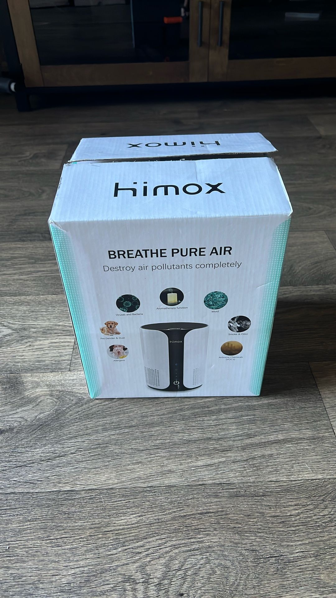 Air Purifier With Hepa Filter And Aromatherapy 