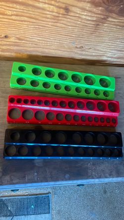 Socket Organizer Trays Set of 3