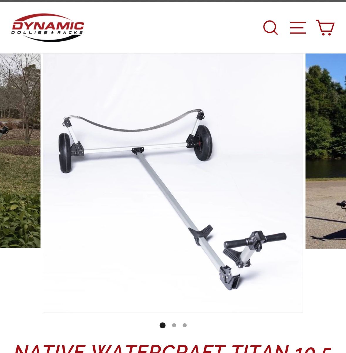 Boat Dolly With Hitch Option
