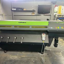 Roland UV flatbed printer