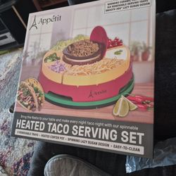 Heated Taco Serving Set
