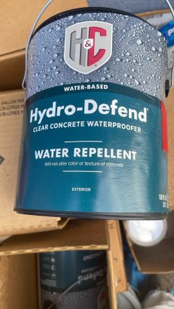 2 Gallons Of Clear Concrete