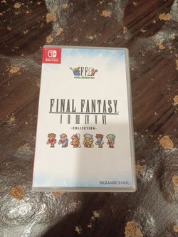 Final fantasy collection Nintendo switch