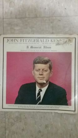JFK MEMORIAL ALBUM