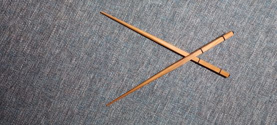Solid wood chop sticks,hand made