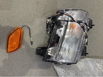 Jeep gladiator Fender lights with amber side marker