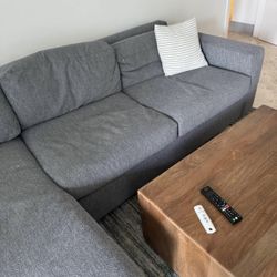 2 Piece Bumper Chaise Section L (106”)