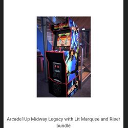 
Arcade1Up Joust 14-IN-1 Midway Legacy Edition Arcade With Licensed Riser And Light-Up Marquee

