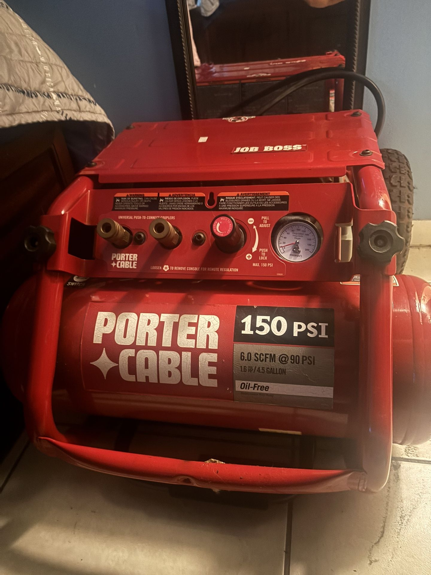Air Compressor 4.5 Gallon