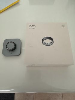Oura Ring 4 - Stealth - Size 10