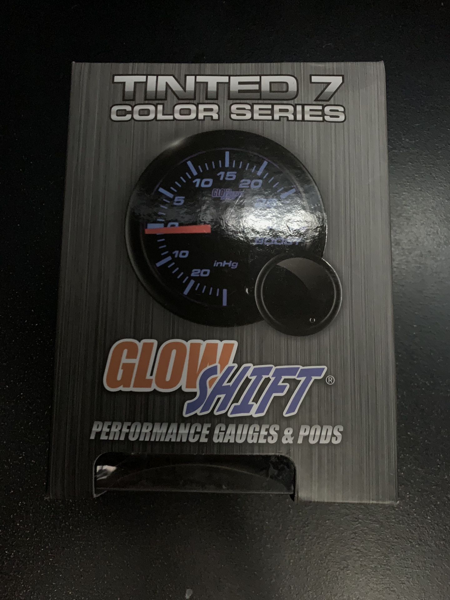 Glow shift volt gauge