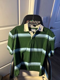 Cropped Old Navy rugby polo