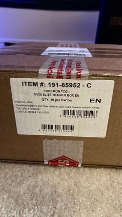 SEALED: Surging Sparks ETB CASE