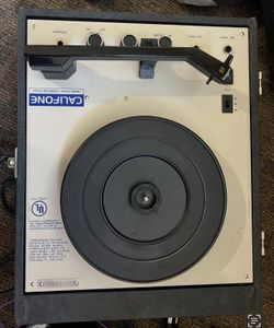 Califone Portable Classroom Record Player / Turntable – Vintage
