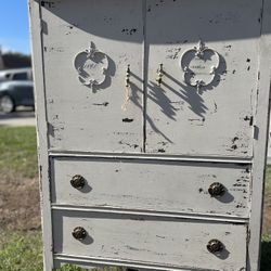Vintage Wardrobe Cabinet 
