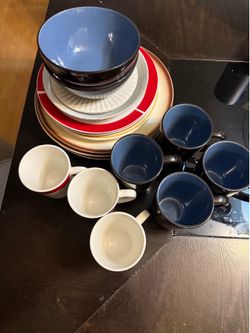 Free mugs, plates and bowls