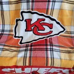 KC CHIEFS BLANKET THROW