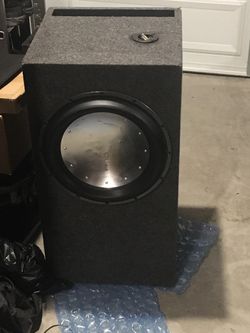 Rockford Fosgate 15 T2 Subwoofer w/ Ported Box