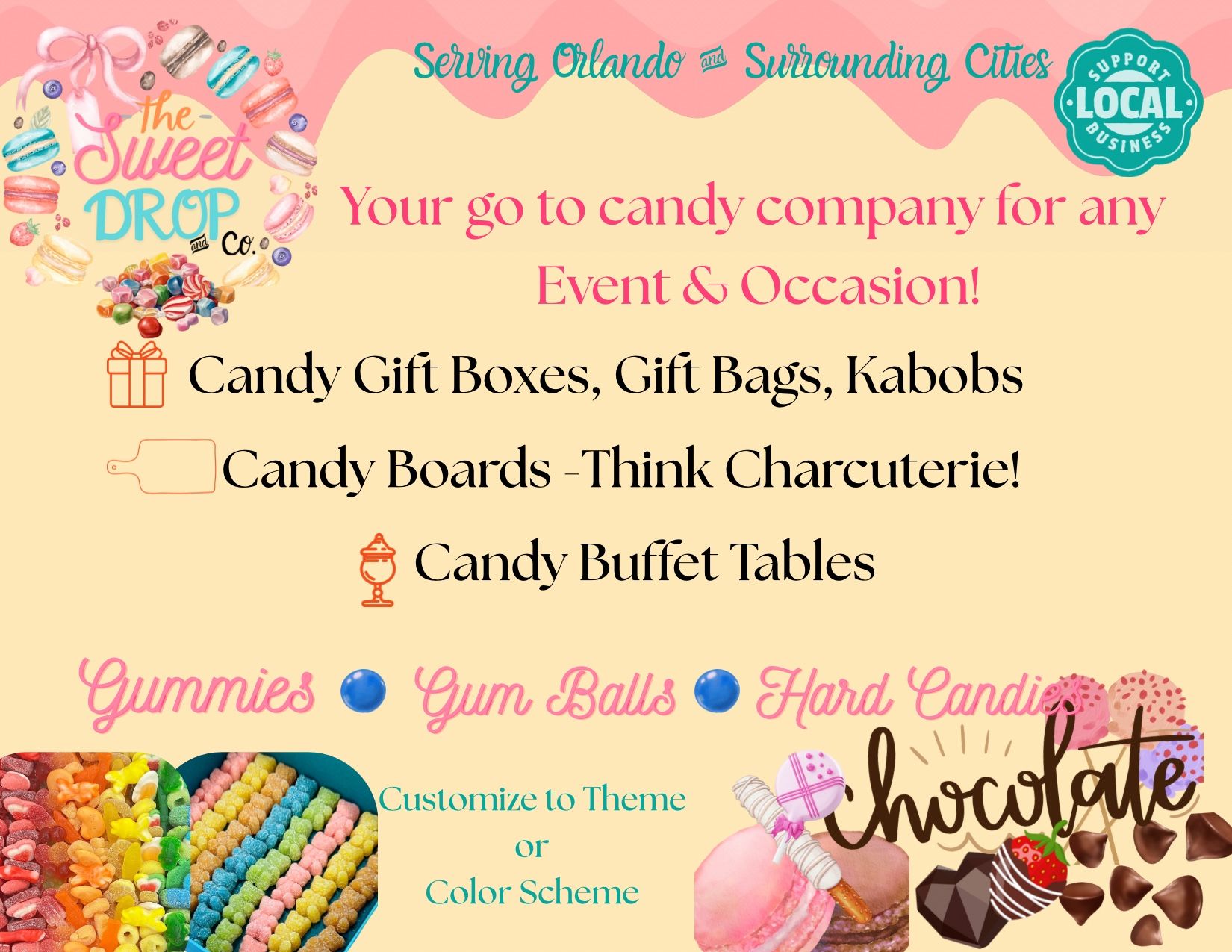 Candy Table Orlando And Surrounding Cities