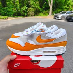 $140  Local Pickup  Nike Air Max 1  Anniversary Magma Orange Size 10.5 OG Box  Worn Twice Ebay Authenticated No Trades Prices Firm 