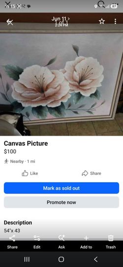 Canvas Picture 53x43