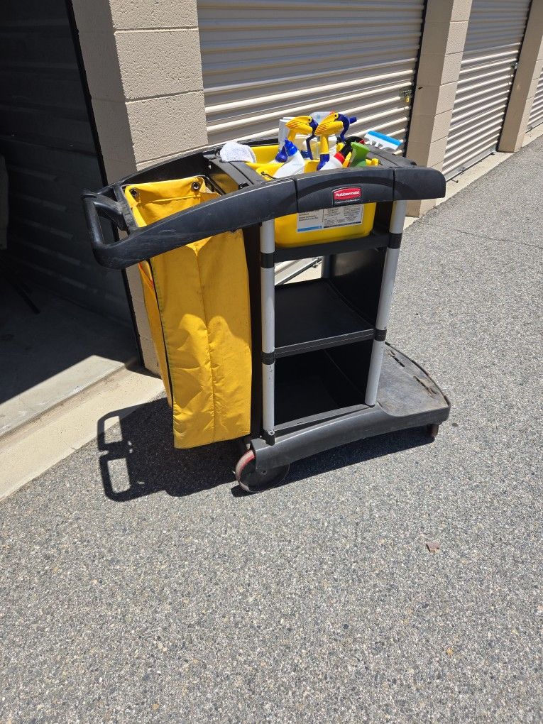 Janitor Caddie Cart