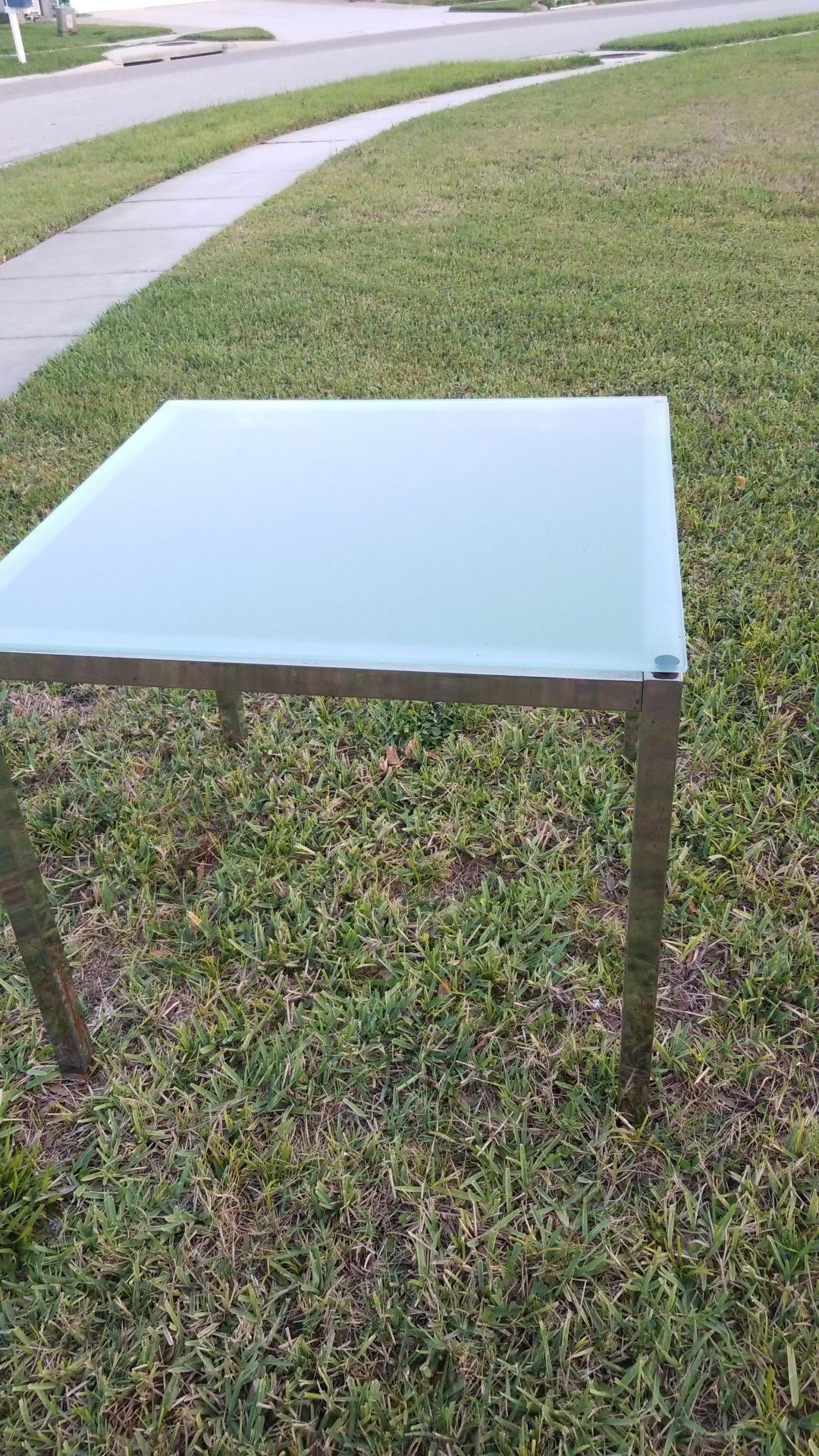 (Free) glass table