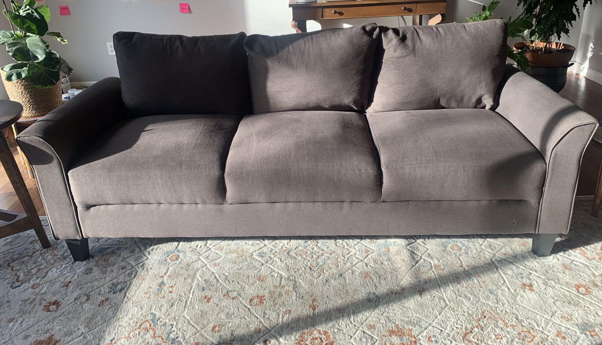 Small Grey 6 foot Couch