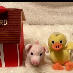 Aurora baby my barnyard friends plush playset