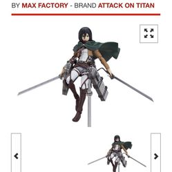 Mikasa Ackerman Figma action Figure 