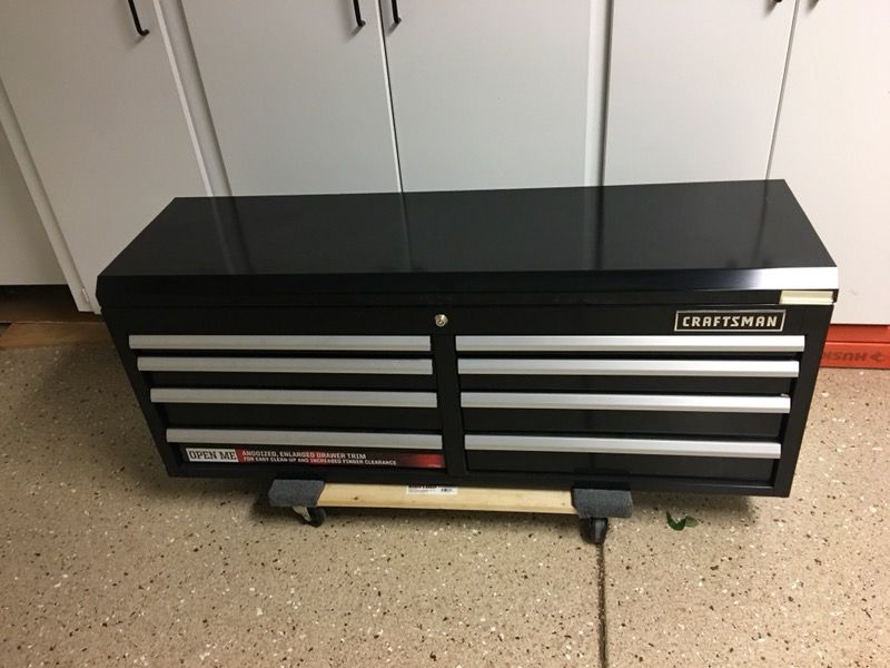 NEW 51” 8 drawer CRAFTSMAN UPPER TOOL CHEST