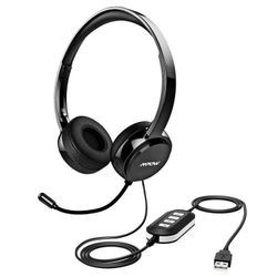 Free Mpow 071 USB Computer Headset with Microphone