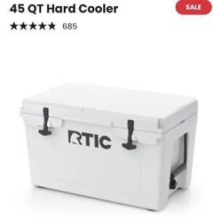 RTIC 45 Hard cooler