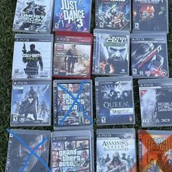 PS3 Games $10 Each