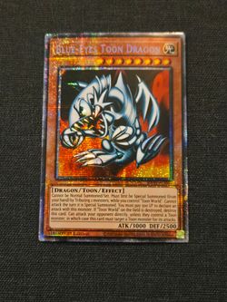 Yu-Gi-Oh Rarity Collection 5 Blue Eyes Toon Dragon Starlight Rare