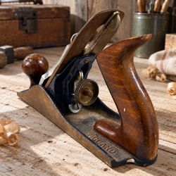 Vintage Woden No. 4 Smoothing Plane 9.5” Made England Woodworking Hand Tool