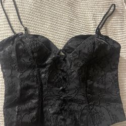 Black Corset Top