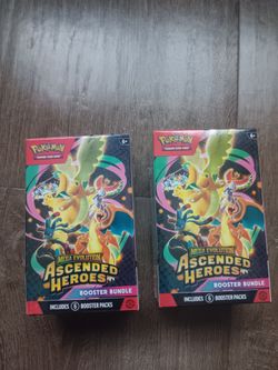 Pokemon Ascended Heroes Booster Bundles (2 available)