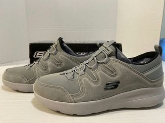 Skechers Gray Athletic Sneaker Men Sz 8