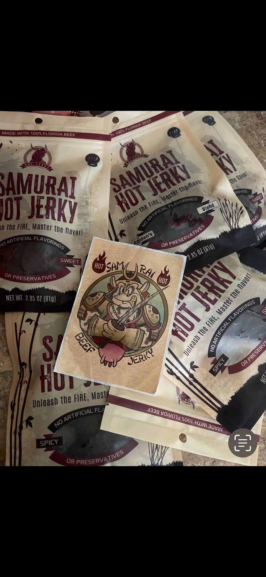 Beef Jerky ! Pure Sliced Beef No Ground !