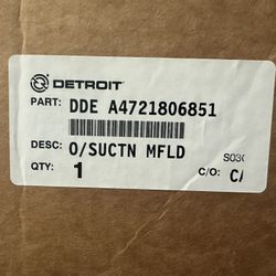 DD13 Oil suction manifold 