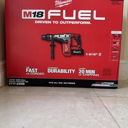 Milwaukee M18 Max Rotary Hammer Kit