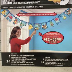 Pokémon Birthday Banner