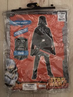 Darth Vader Costume Child Small 4-6 (No Lightsaber)
